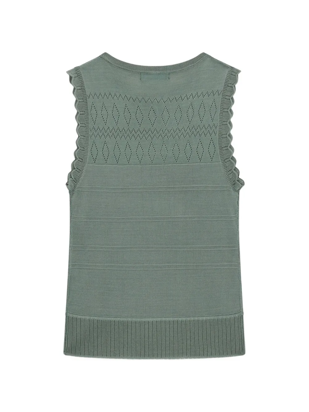 GUESS USA Avery tank top sweater Groen