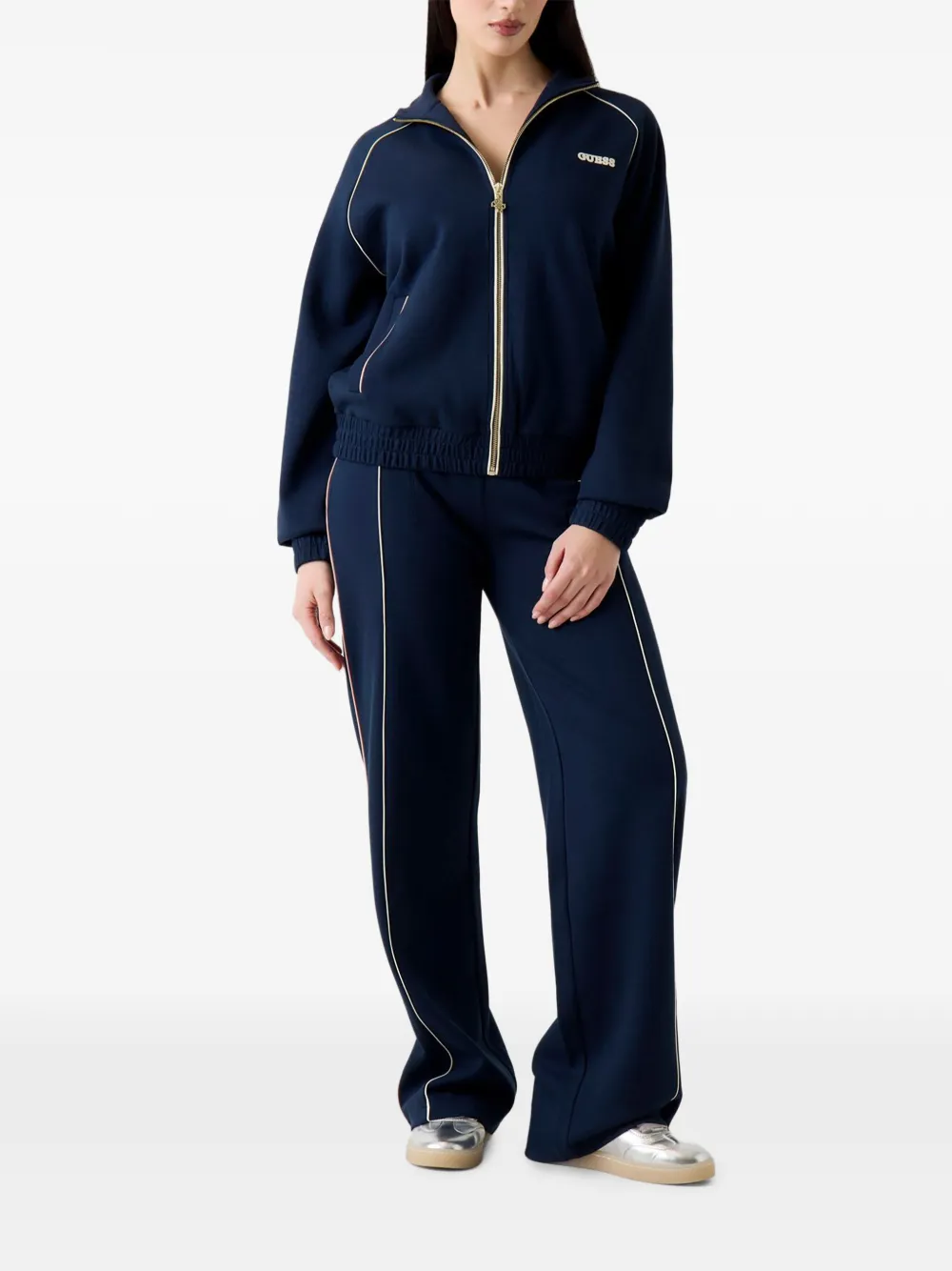GUESS USA wide-leg pants Blauw