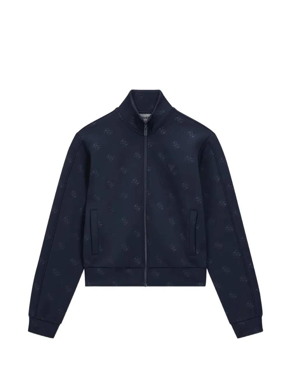 GUESS USA 4G Pullover mit Logo-Muster - Blau