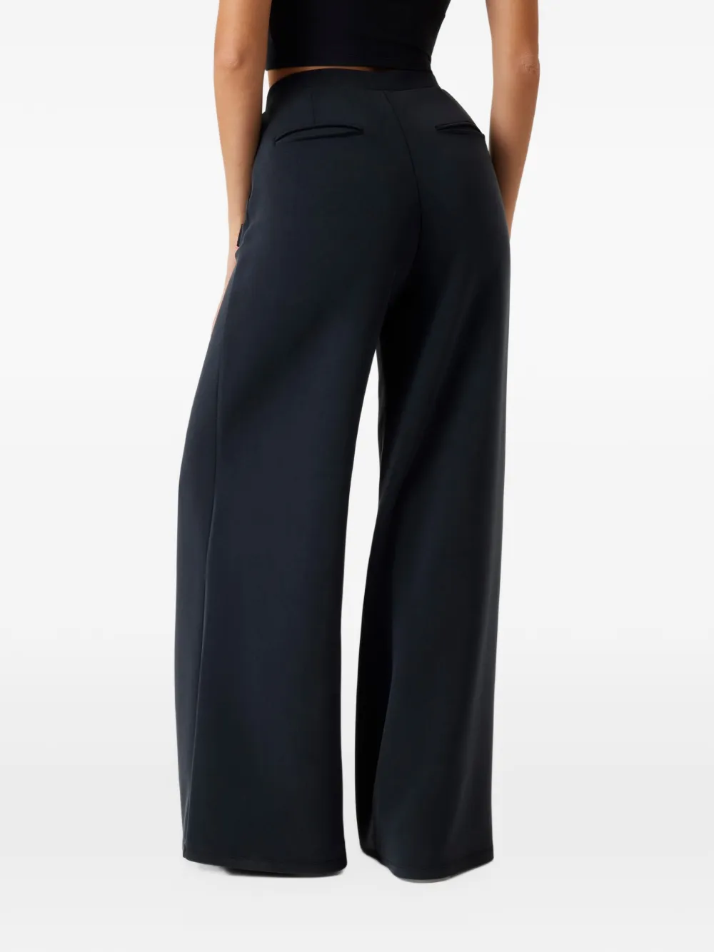 GUESS USA wide-leg pants Zwart