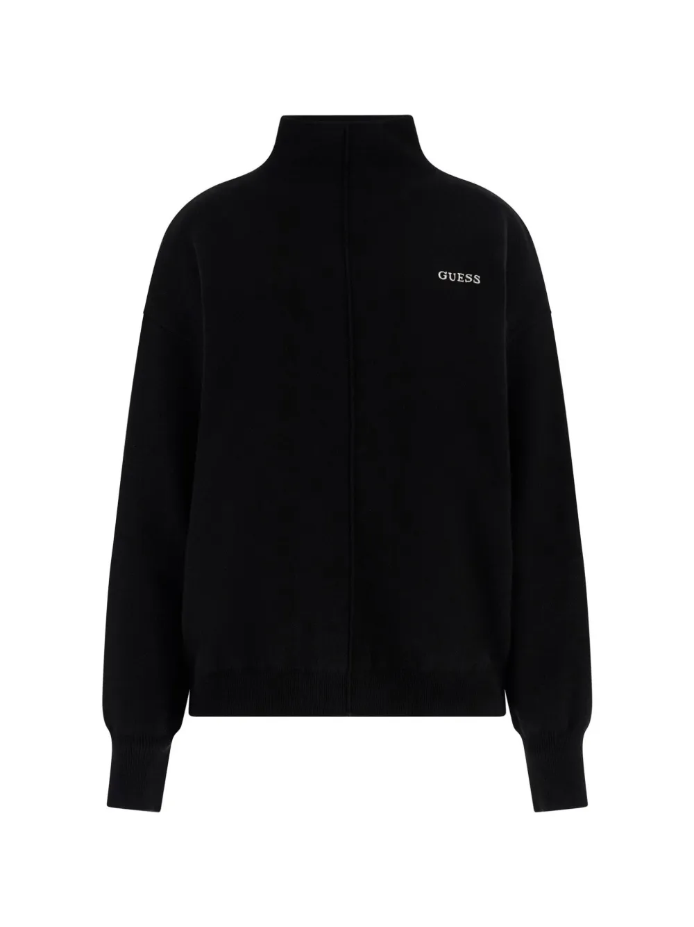 GUESS USA Ursula Sweatshirt mit Stehkragen - Schwarz