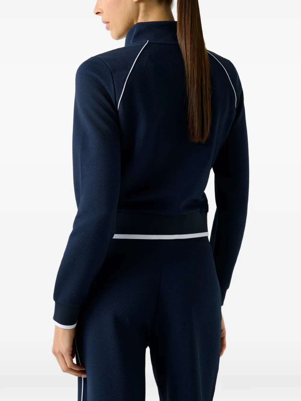 GUESS USA zip-up sweatshirt Blauw