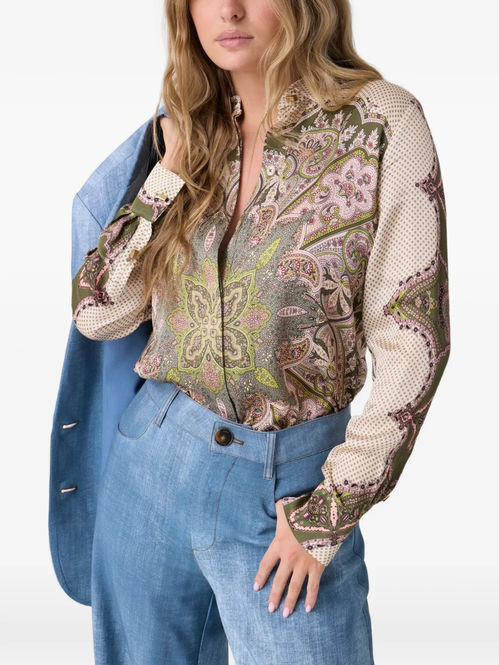 GUESS USA Marciano printed shirt - Toni neutri