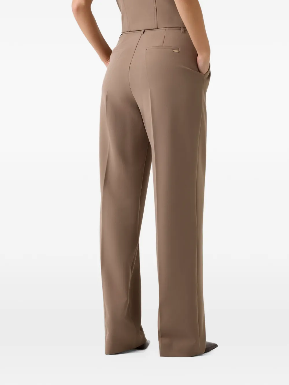 GUESS USA wide-leg trousers Beige