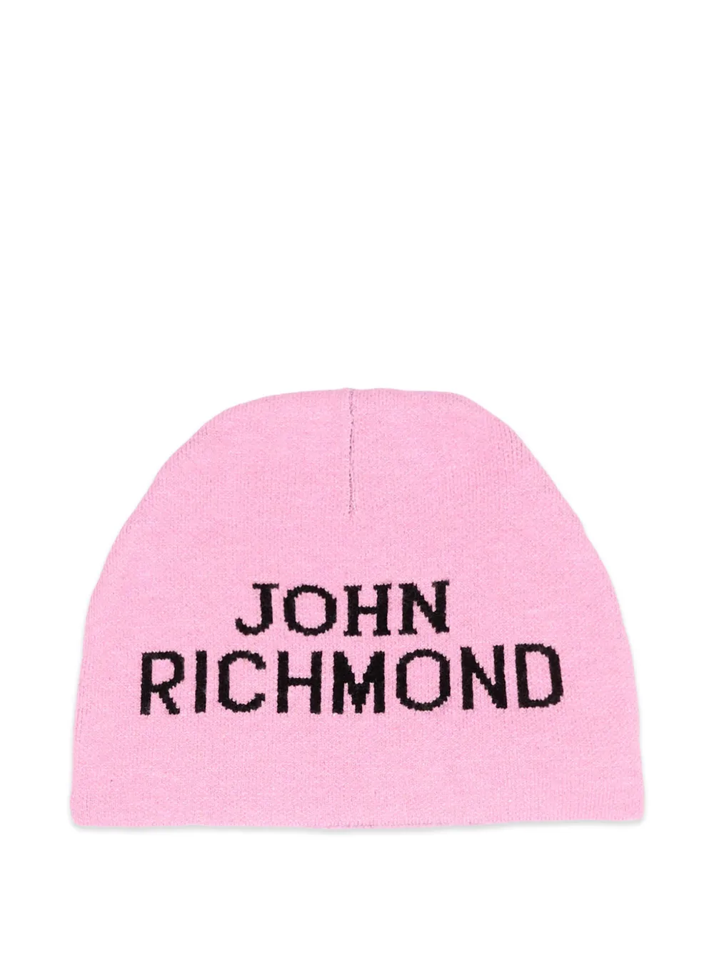 John Richmond Junior Muts met logo-intarsia Roze