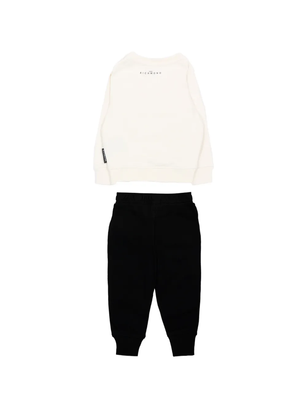 John Richmond Junior Trainingspak met logoprint Beige