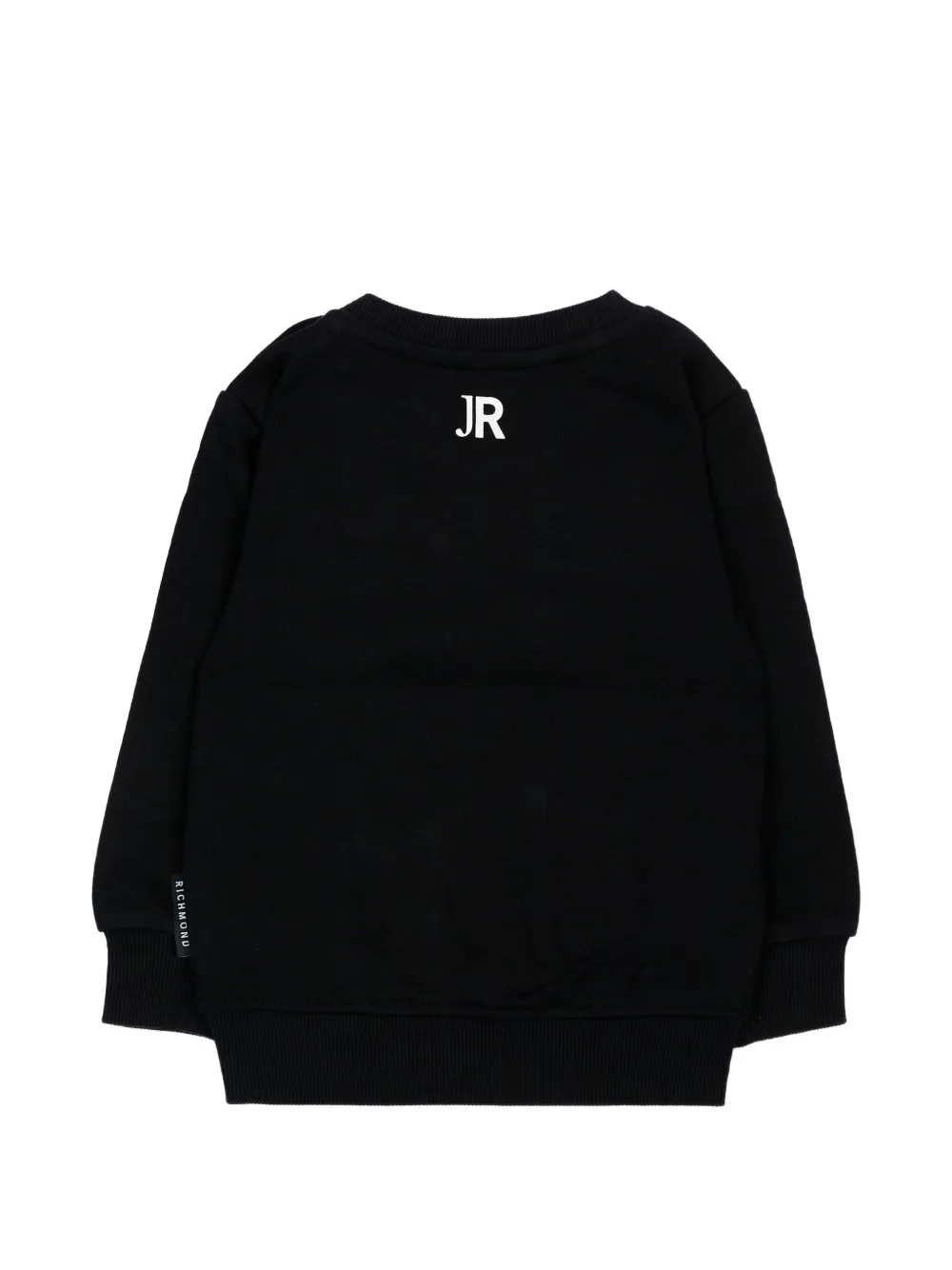 John Richmond Junior Trui met logoprint Zwart