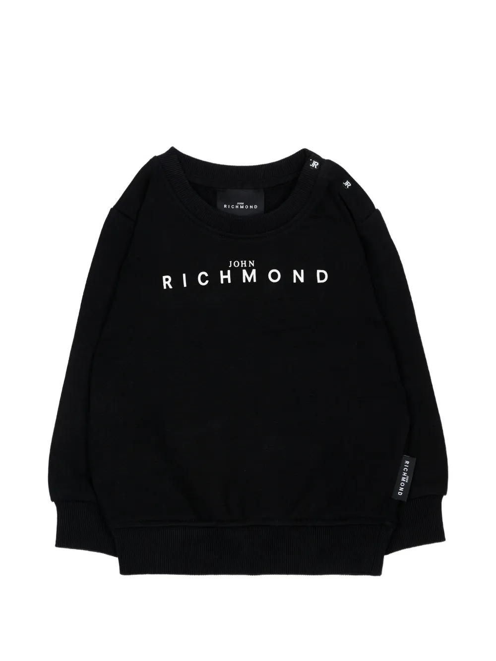John Richmond Junior logo-print sweater - Nero
