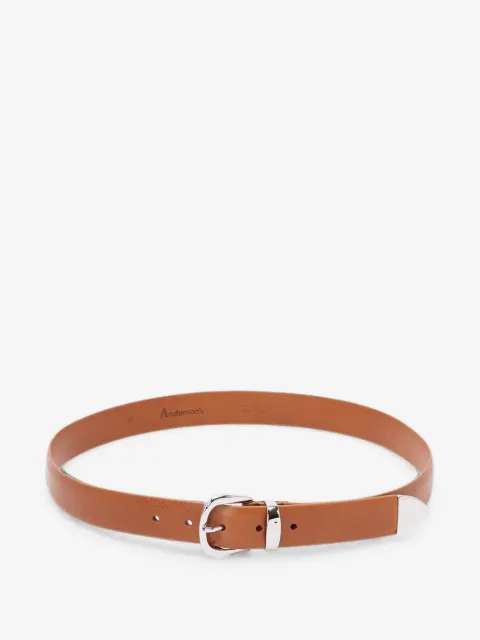 Anderson's buckle-fastening leather belt