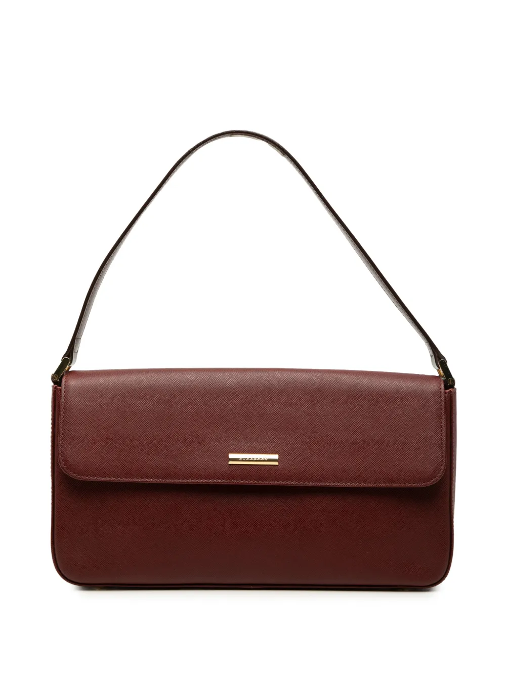 Burberry Pre-Owned 2000-2017 Leather shoulder bag - Rosso