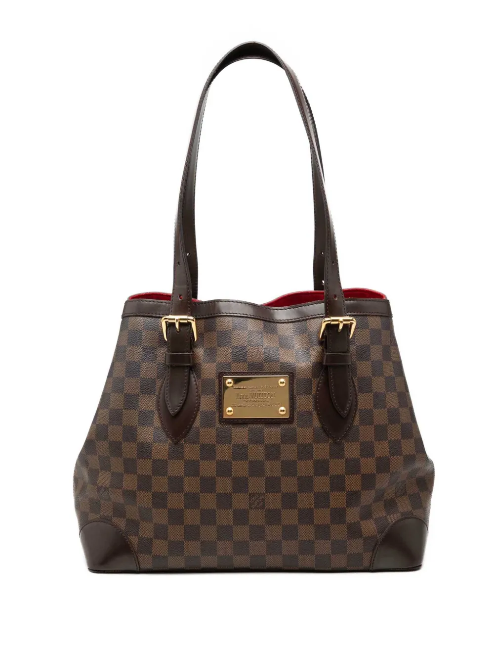 Louis Vuitton Pre-Owned 2007 Damier Ebene Hampstead MM tote bag - Braun