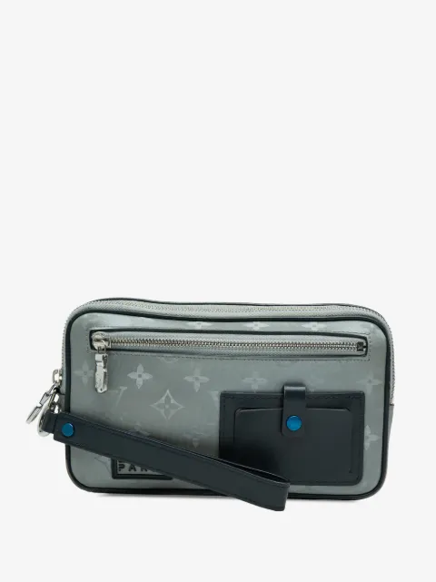 Louis Vuitton Pre-Owned 2018 Monogram Satellite Alpha Clutch