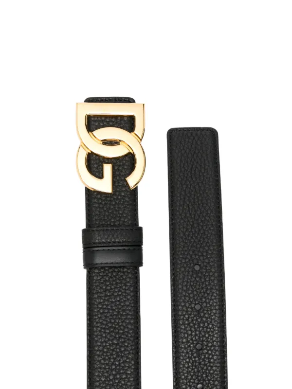 Dolce & Gabbana ロゴバックル ベルト | ブラック | FARFETCH JP