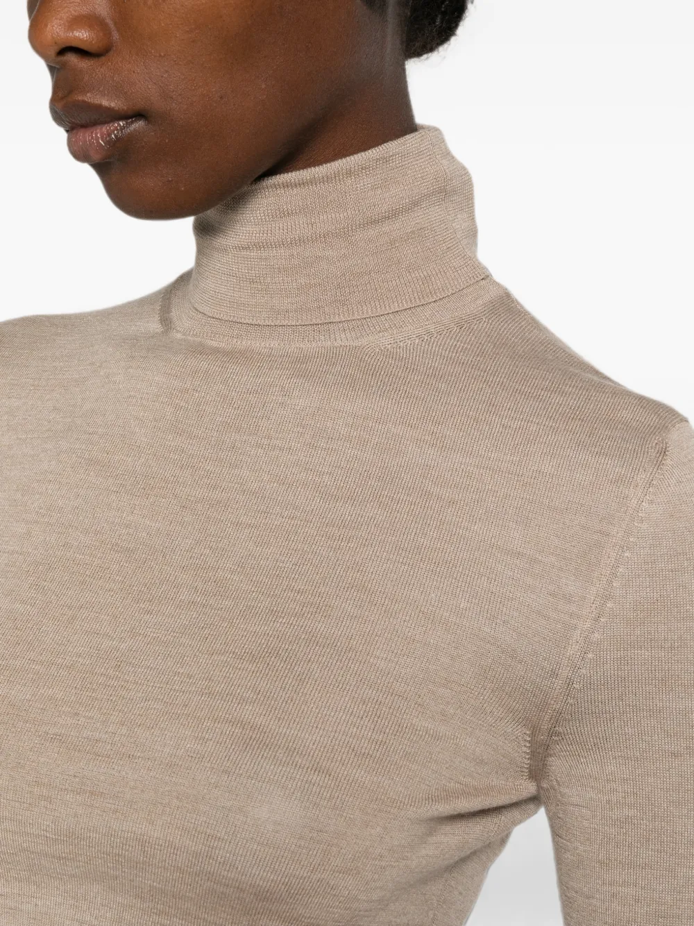 Maison Margiela Coltrui met lange mouwen Beige