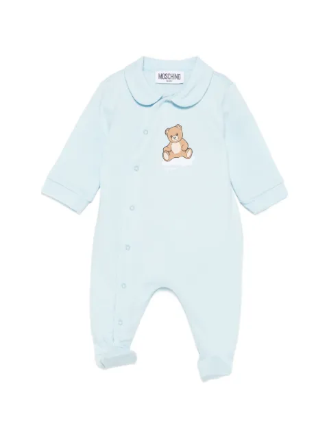 Moschino Kids logo-print pajamas