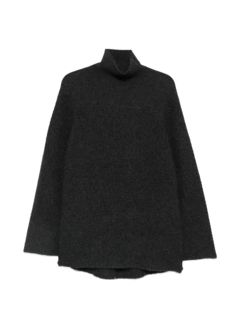 RUOHAN jersey texturizado con cuello alto