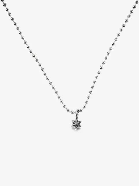 Chrome Hearts collier à pendentif étoile