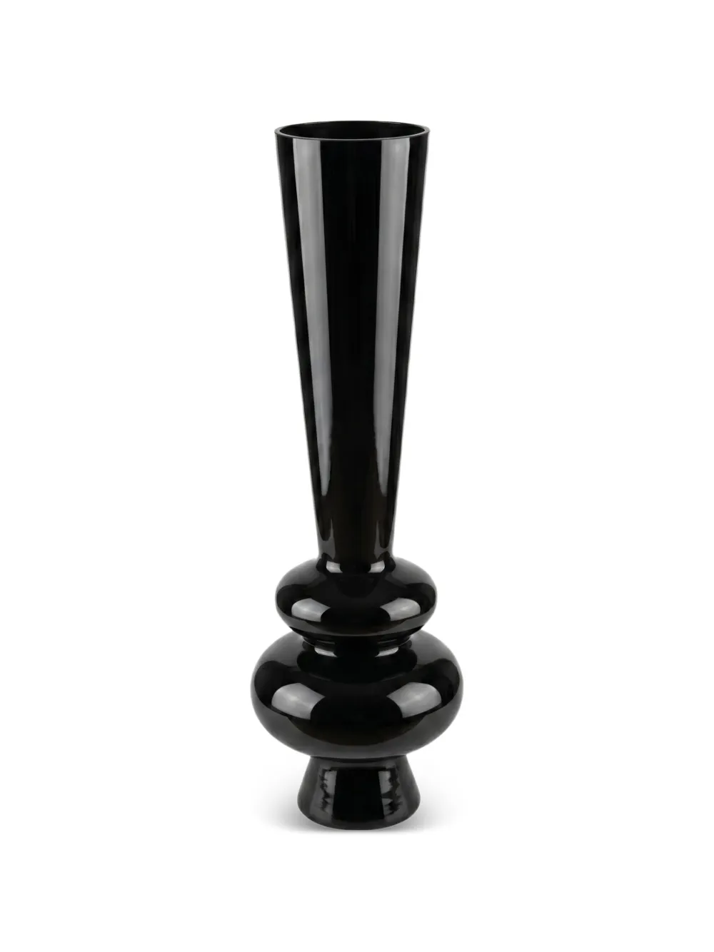 ENZO DE GASPERI Alice sculptural vase - Schwarz