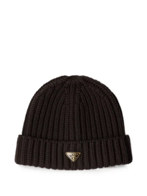 Prada wool beanie