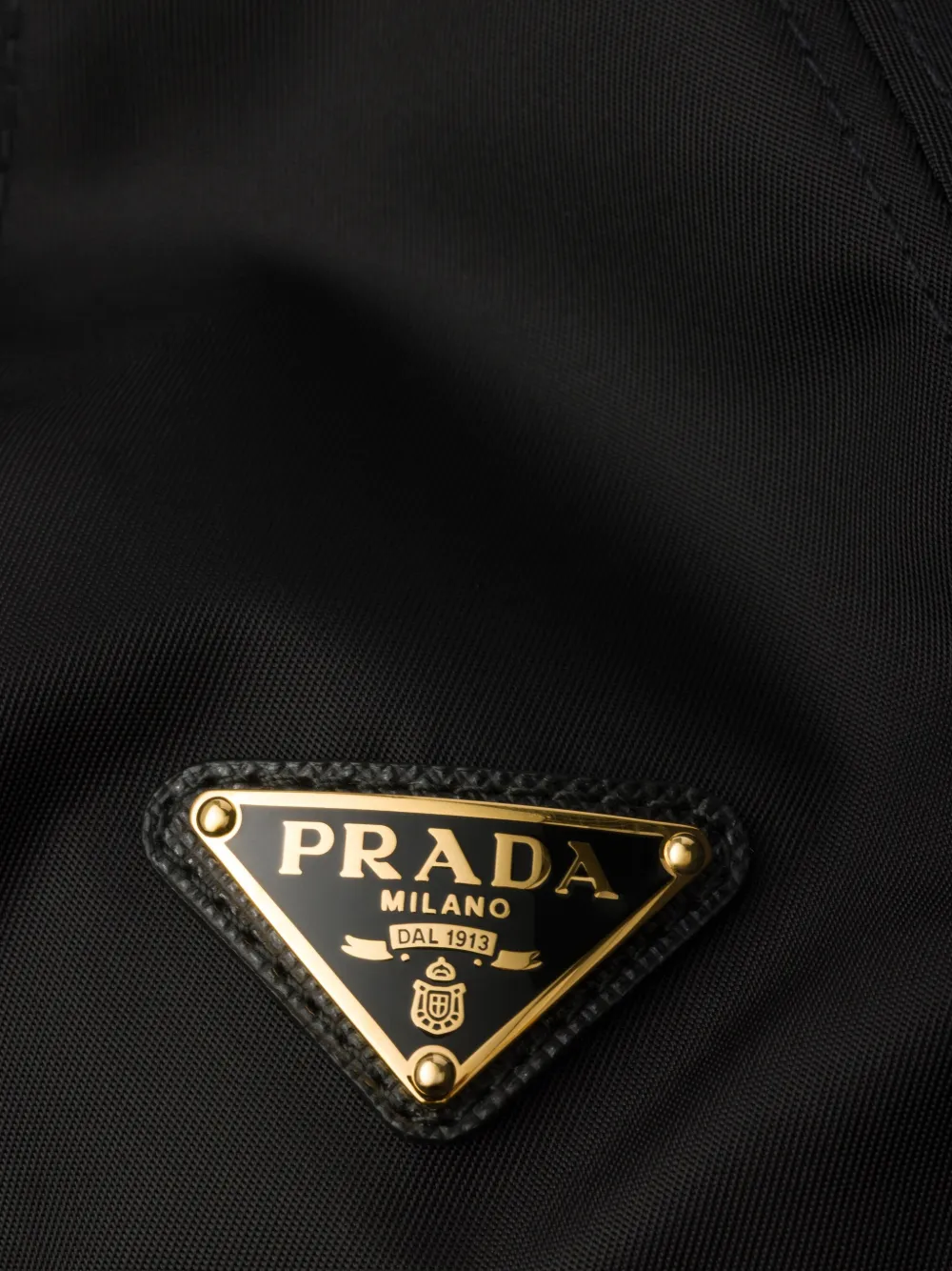 Prada Re-nylon Hat In Black