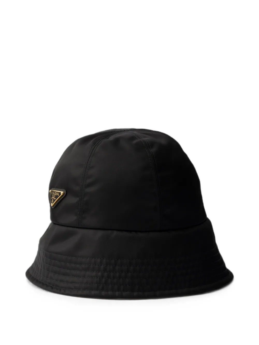 Prada Re-nylon Hat In Black