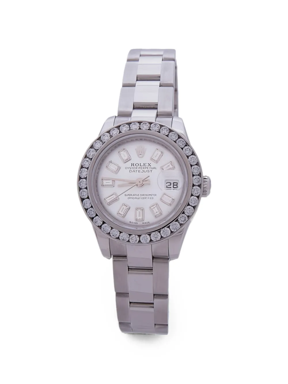 Rolex Datejust diamond 26mm watch - Argento