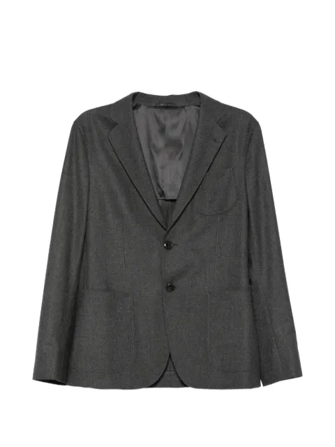 Giorgio Armani single-breasted notch-lapel blazer