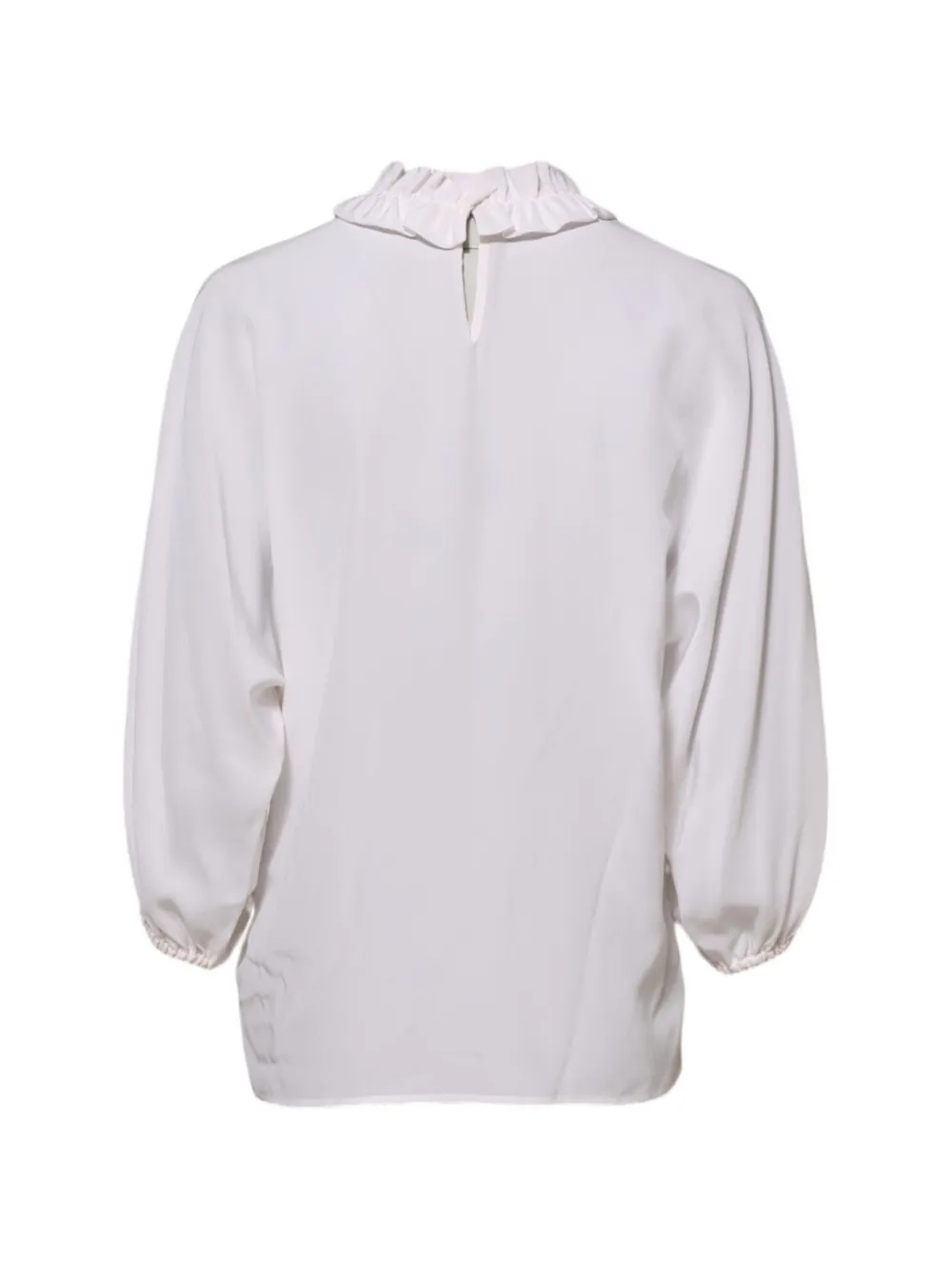 Dolce & Gabbana Blouse met ruches Wit