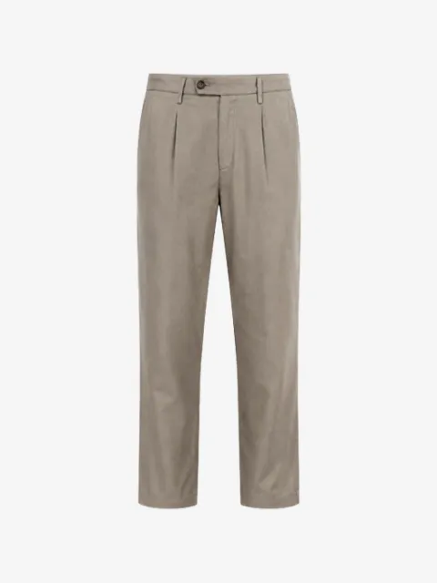 Re-Hash slim-fit pleated trousers