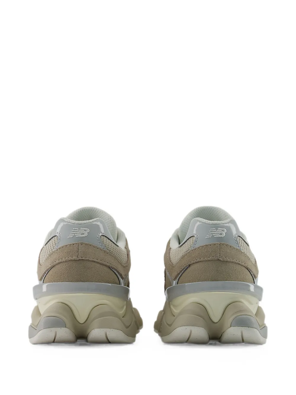 New Balance 9060 mesh-panelled sneakers Beige