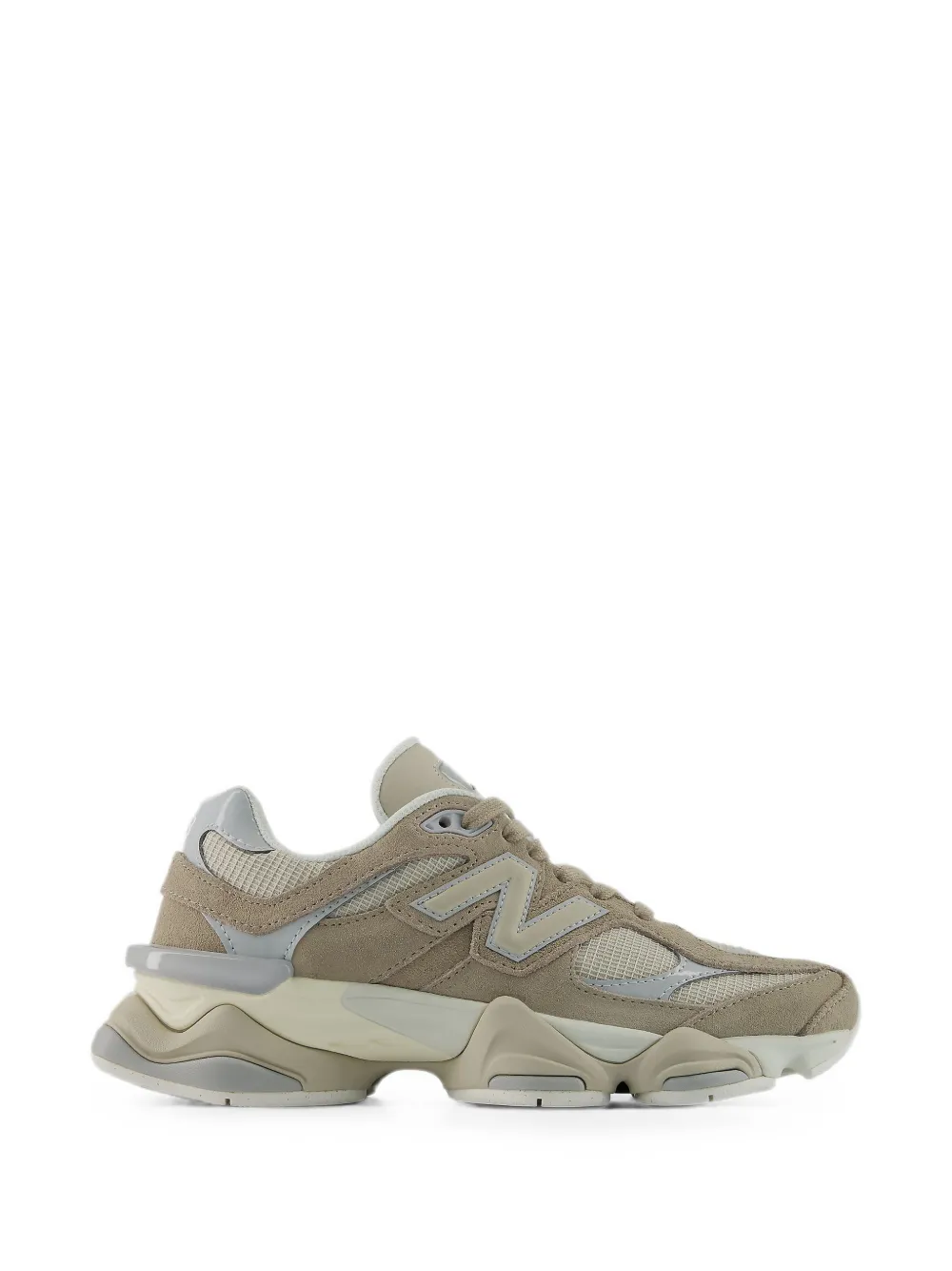 New Balance 9060 mesh-panelled sneakers Beige