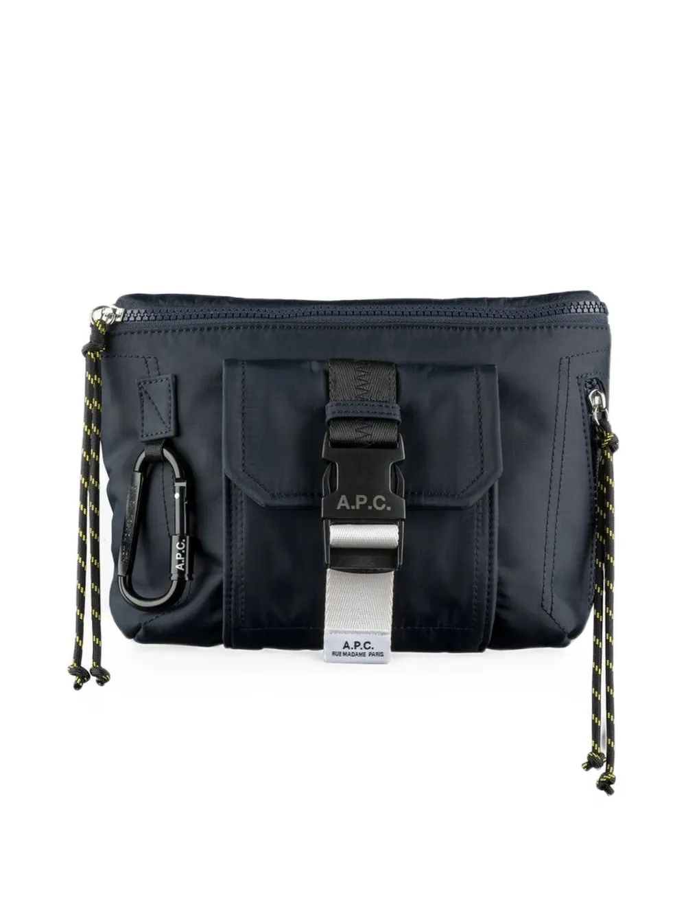 A.P.C. Treck crossbodytas met gespsluiting Blauw