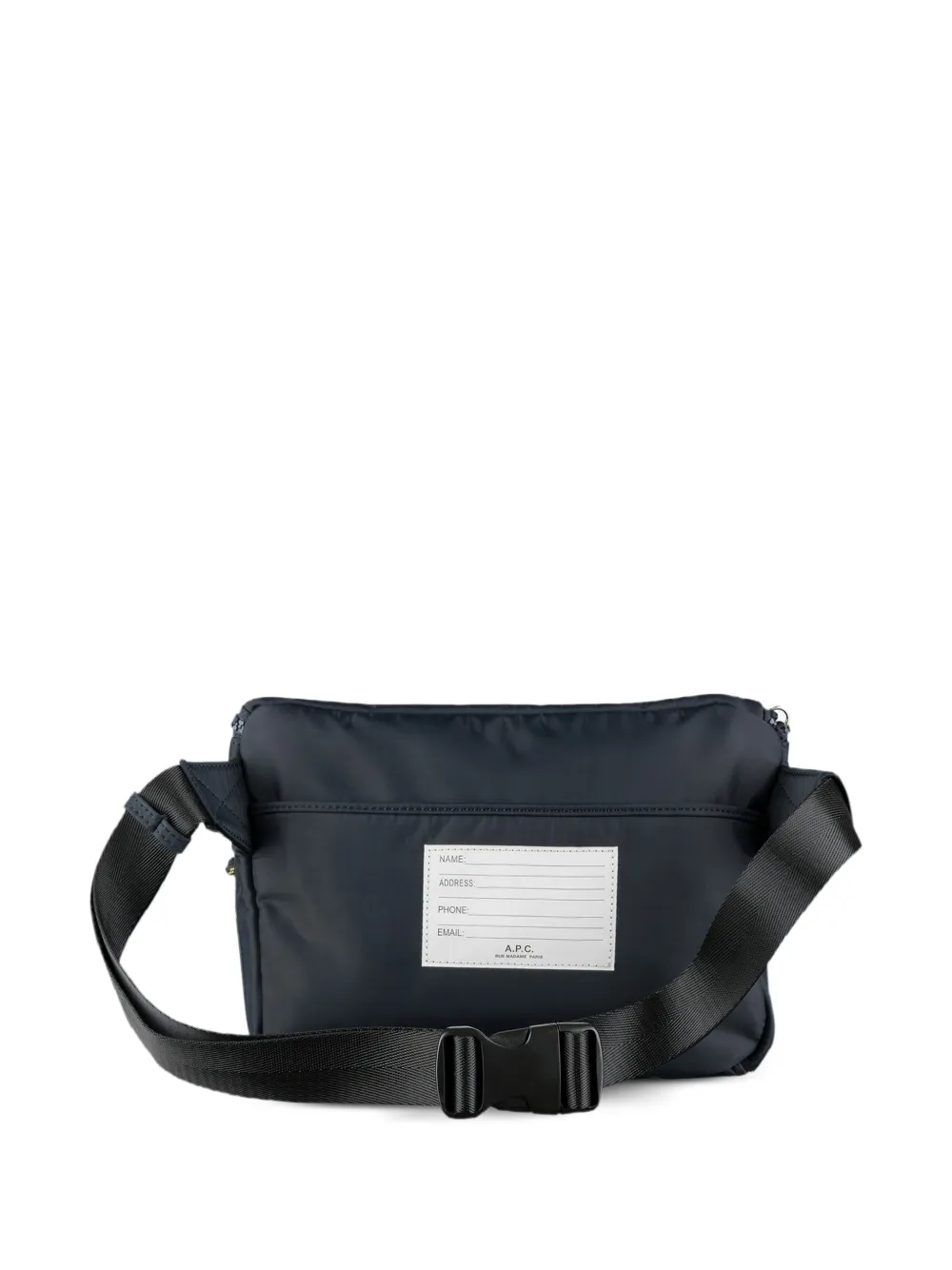 A.P.C. Treck crossbodytas met gespsluiting Blauw
