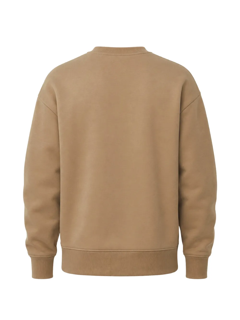 HUGO Sweater met logopatch Beige