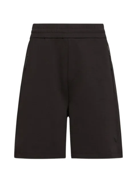 Moncler Interlock logo-patch track shorts