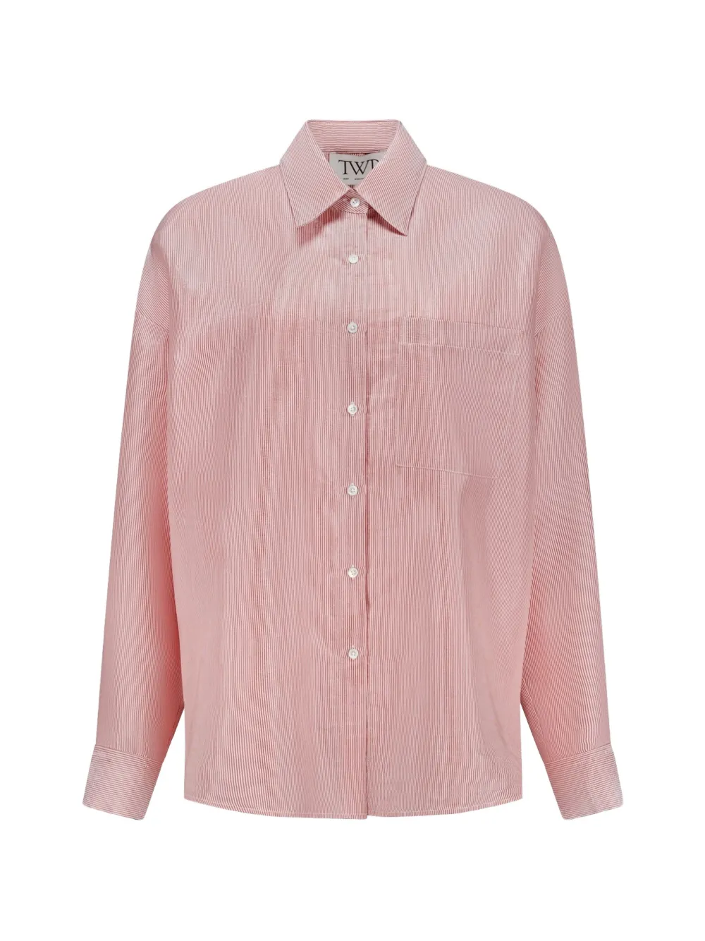 TWP striped shirt - Red