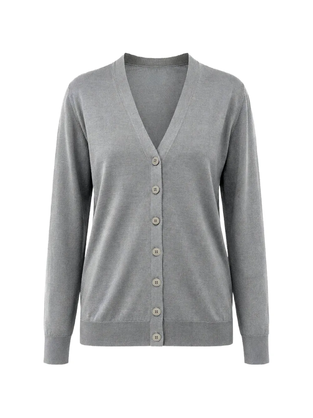 MRZ Cardigan mit V-Ausschnitt - Grau
