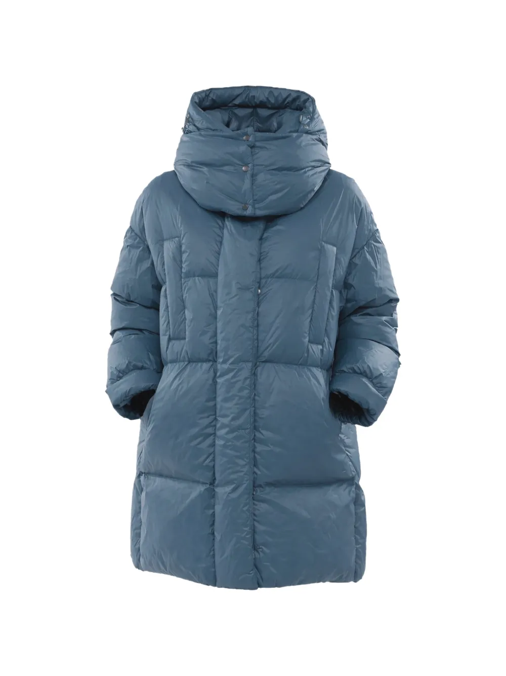 Bacon Hooded Padded Coat In Blue