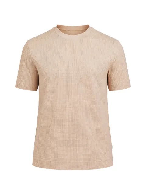 BOSS waffle-knit T-shirt