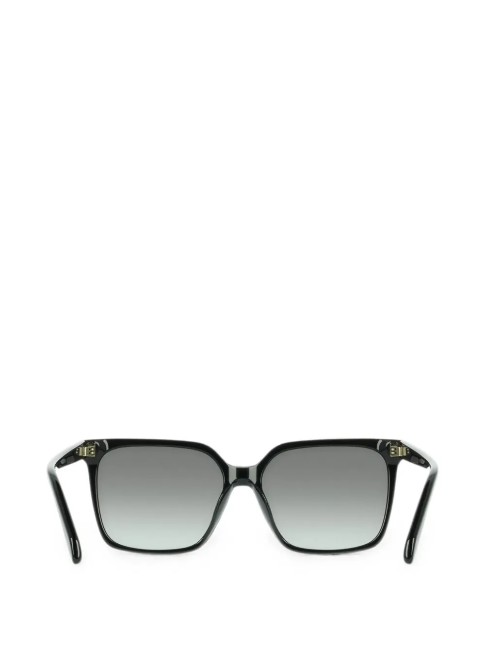 Ferragamo Eyewear Zonnebril met vierkant montuur Zwart