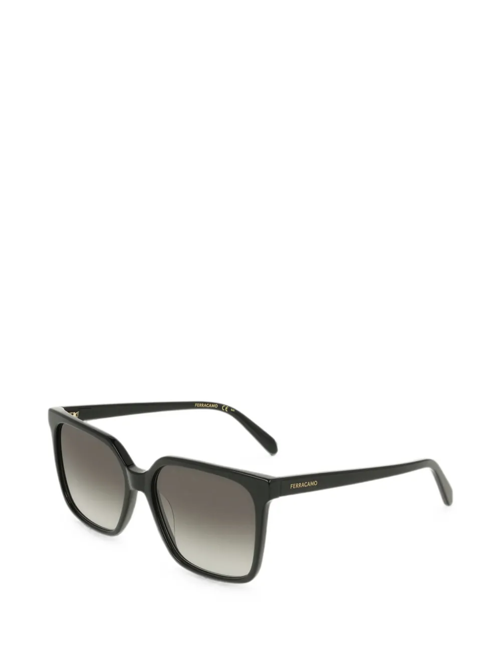 Ferragamo Eyewear square-frame sunglasses - Schwarz