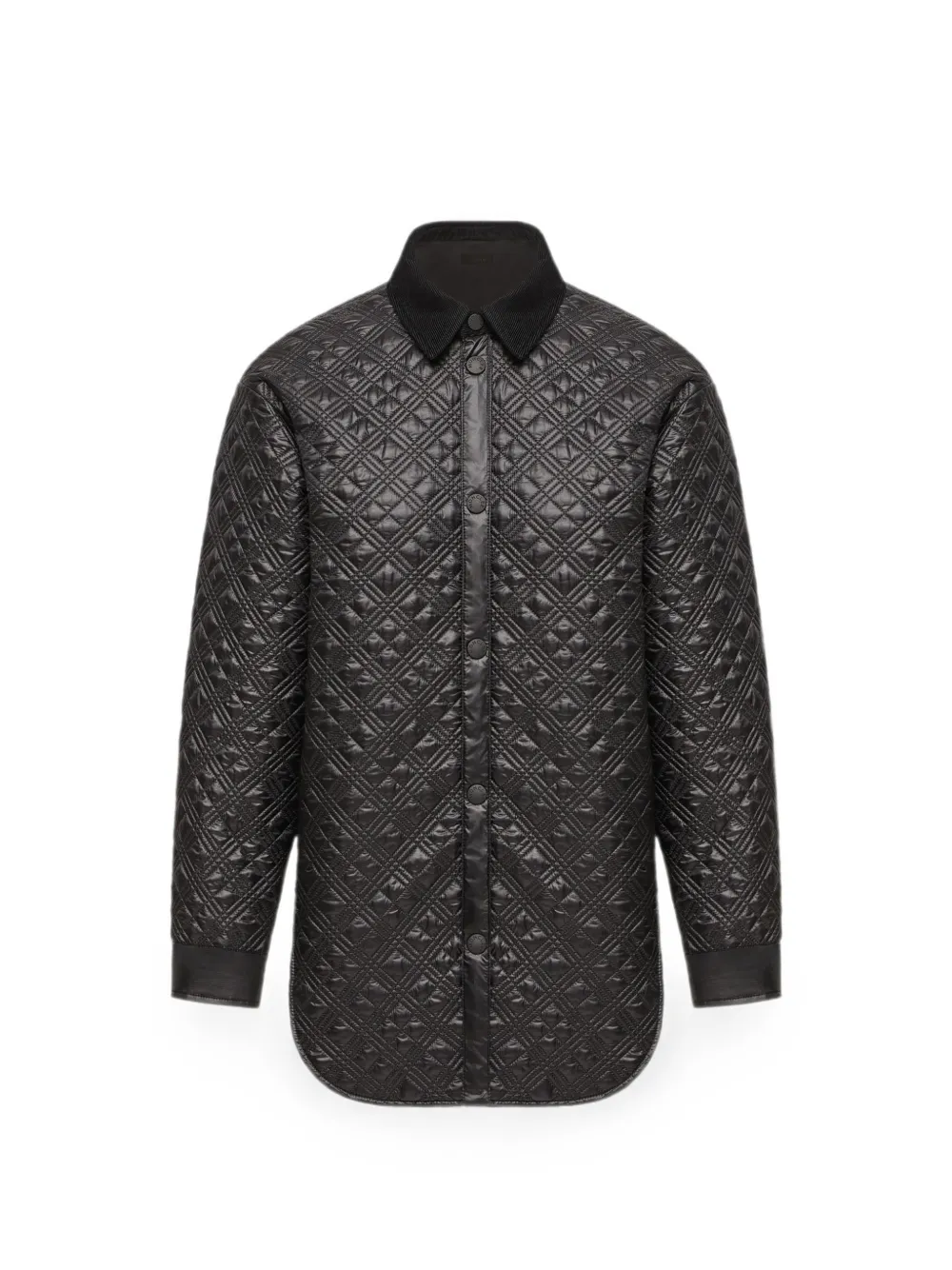 Moncler Gewatteerd shirtjack Zwart
