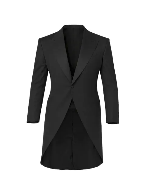 Corneliani peak-lapel wool tailcoat