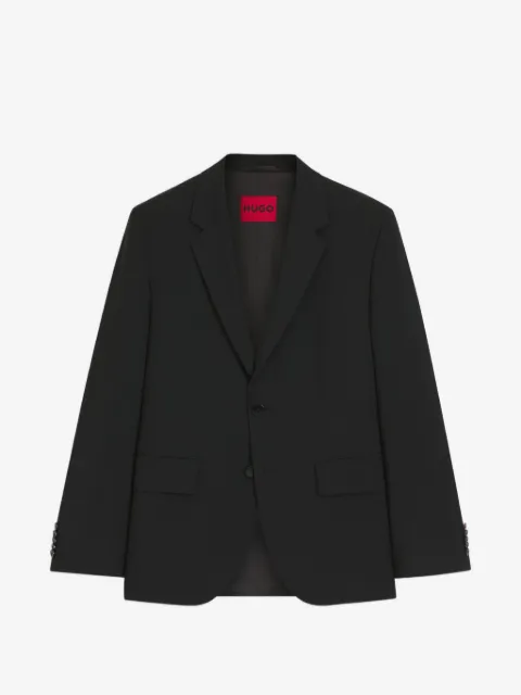 HUGO notched-lapel single-breasted blazer