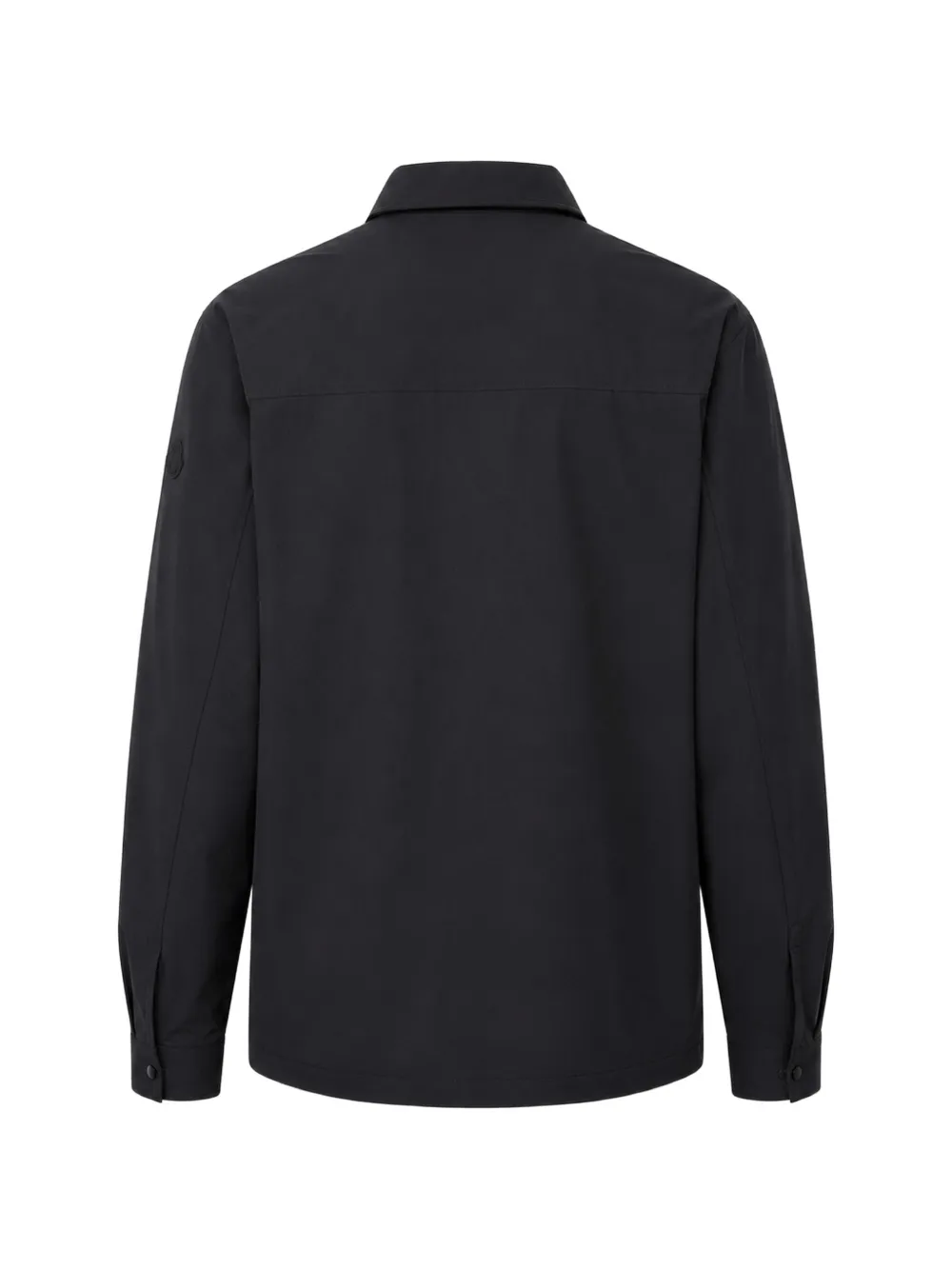 Moncler Overhemd met ritszak en logo-patch Zwart