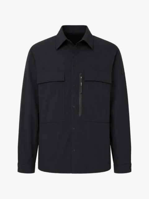 Moncler camisa con parche del logo
