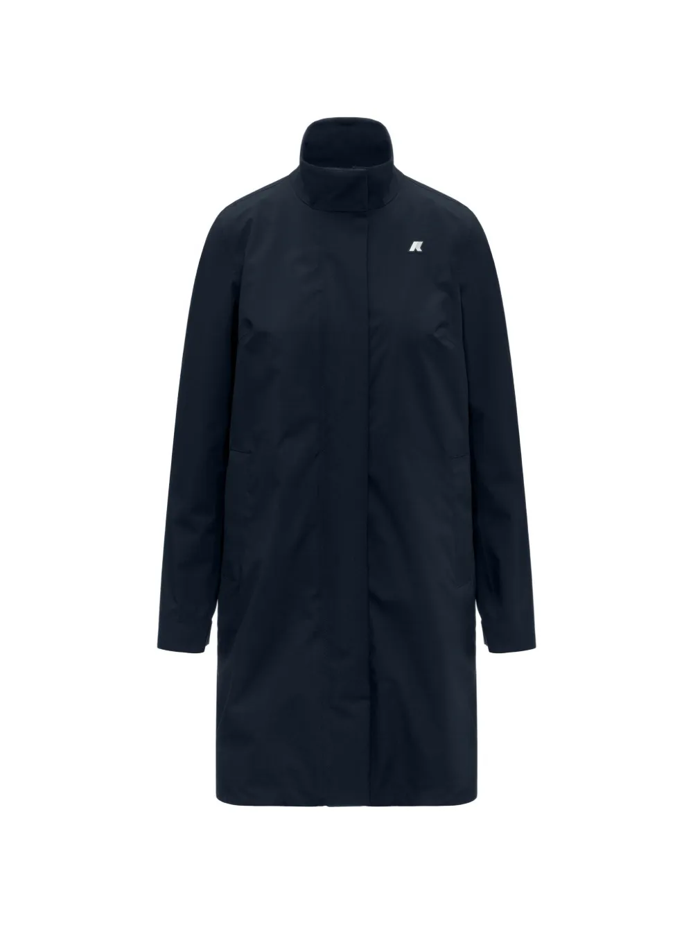 K-way Dukesse Stretch Two-layer Coat In Blue