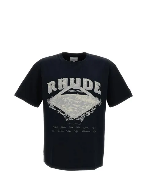 RHUDE Dakar Convoy graphic-print T-shirt