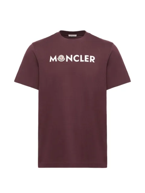 Moncler logo-print cotton T-shirt