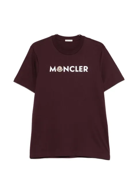 Moncler logo-print cotton T-shirt